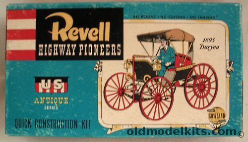 Revell 1/32 1893 Duryea Highway Pioneers - US Antique Series, H61-69 plastic model kit